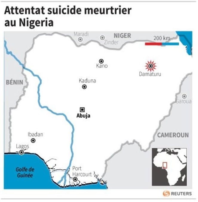 Attentat suicide meurtrier au nigeria