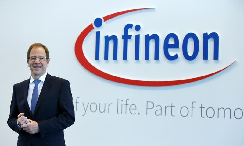 Infineon reduit son objectif de ca en raison du dollar