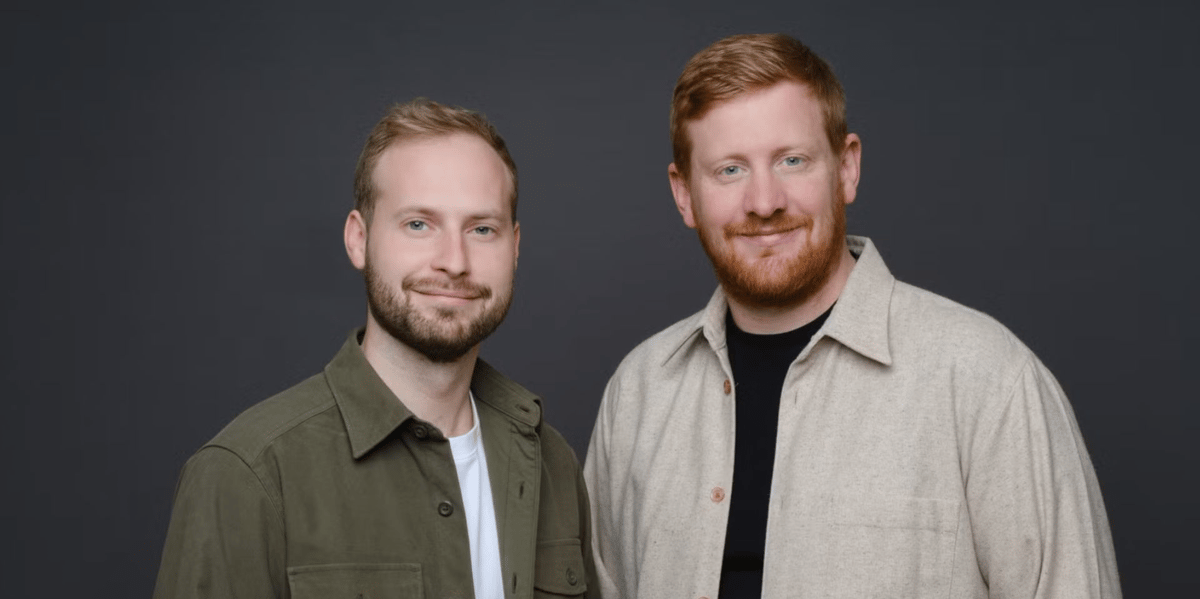 Nans Thomas et Nicolas Rieul, cofondateurs d'Actionable
