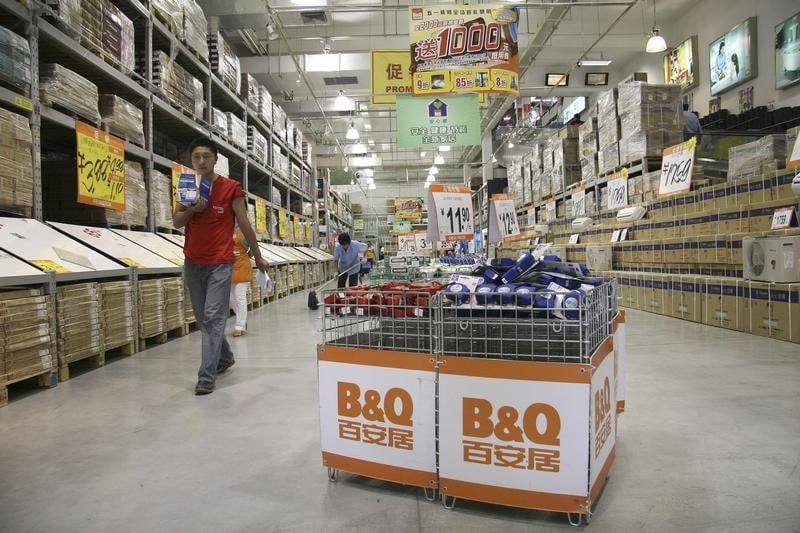 Kingfisher cede 70% de b&q china pour 179 millions d'euros