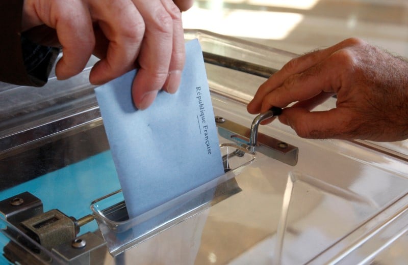 Le pas en tete d'une legislative partielle dans le bas-rhin