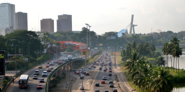Abidjan circulation Côte d'Ivoire