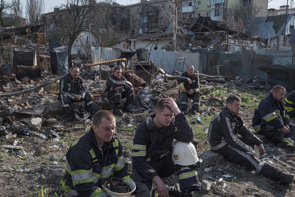 Ukraine: la situation a borodianka est "pire" qu'a boutcha, dit zelensky