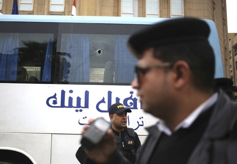 L'ei revendique l'attaque contre un autocar au caire