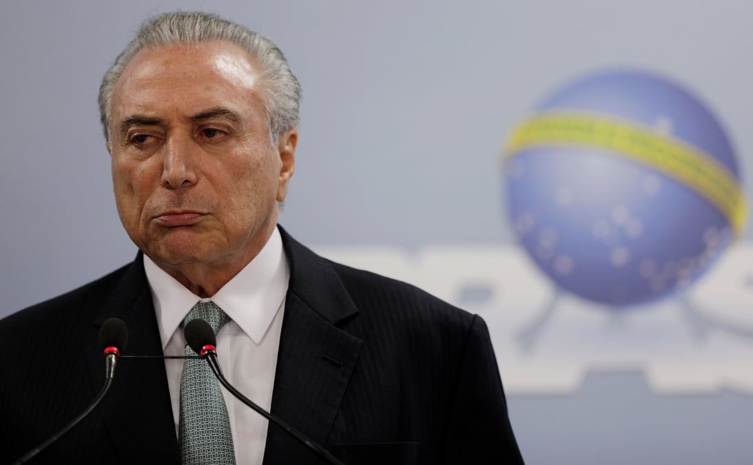 Temer exclut de demissioner