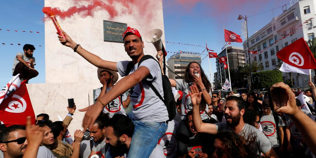 Manif Tunisie