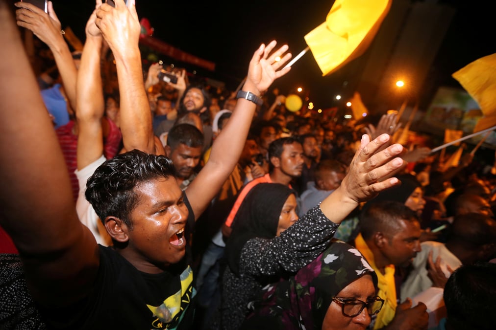 Maldives: victoire de l'opposition a la presidentielle