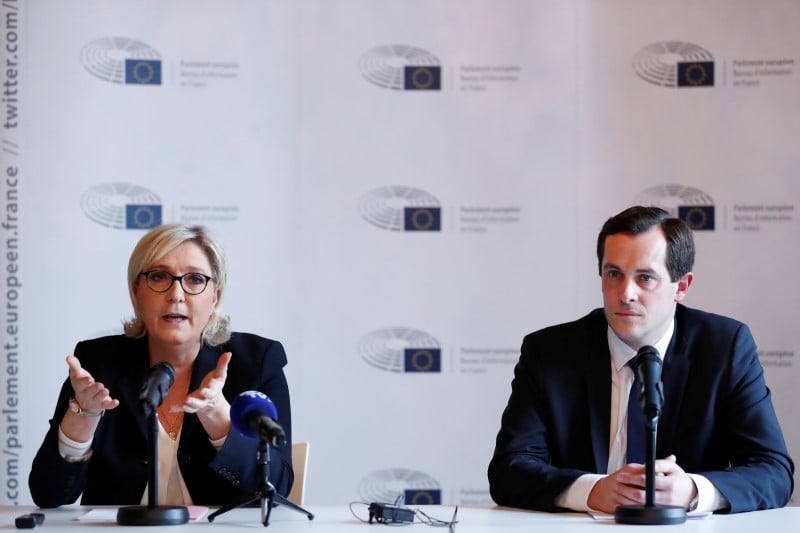Examen en appel de la saisie de 2 millions au rassemblement national