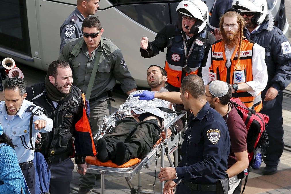 Agressions au couteau en israel