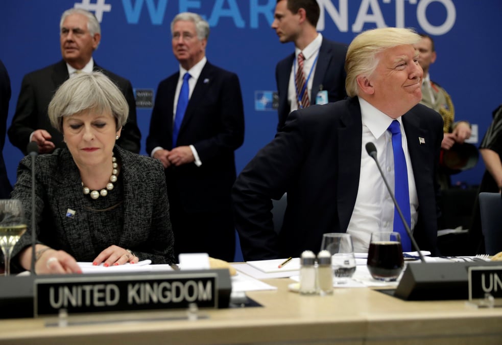 Manchester: trump condamne les fuites emanant de services us