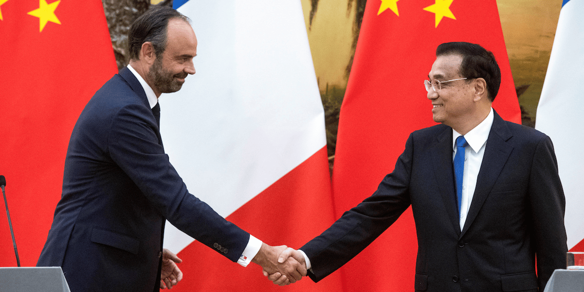 Edouard Philippe en Chine