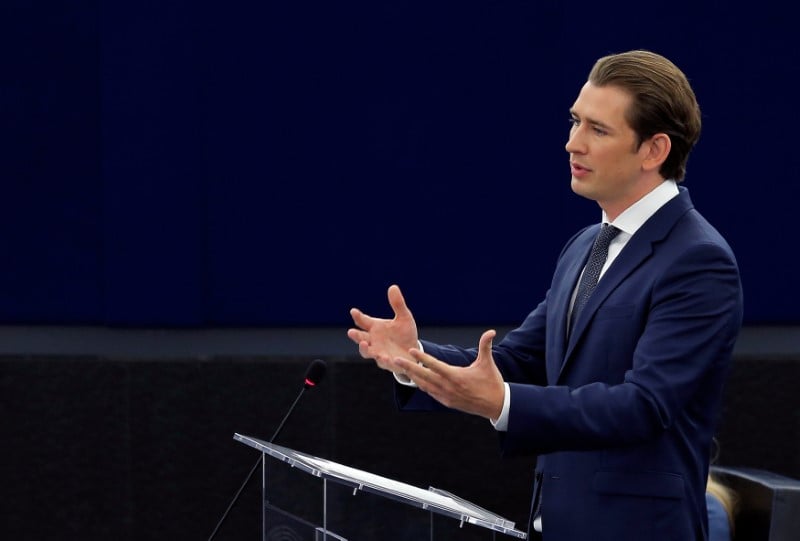 Protection des frontieres, priorite de l'autriche a la tete de l'ue
