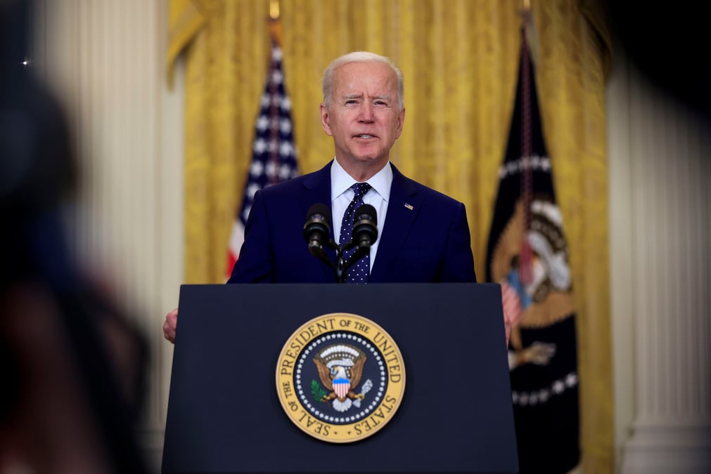 Biden prone une desescalade avec la russie apres les sanctions us