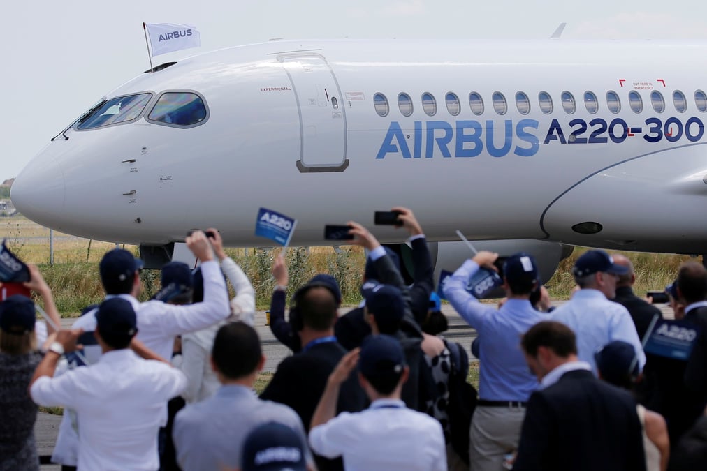 Airbus en pourparlers avec delta air lines pour une commande supplementaire d'a220