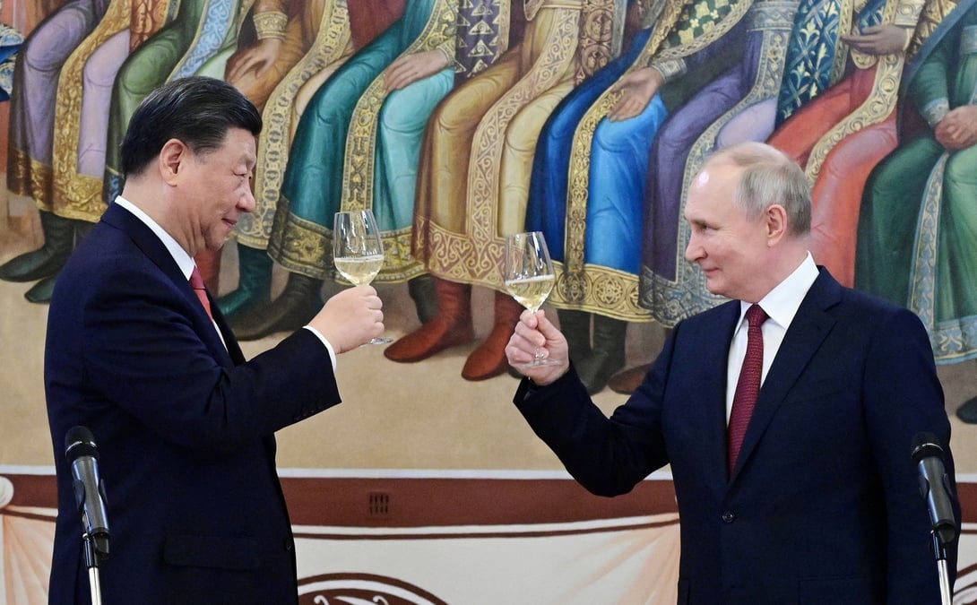 Vladimir poutine et xi jinping
