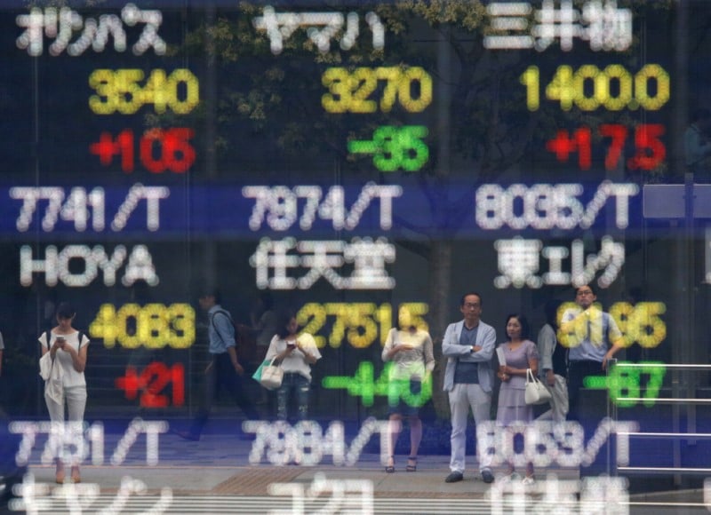 La bourse de tokyo finit en baisse