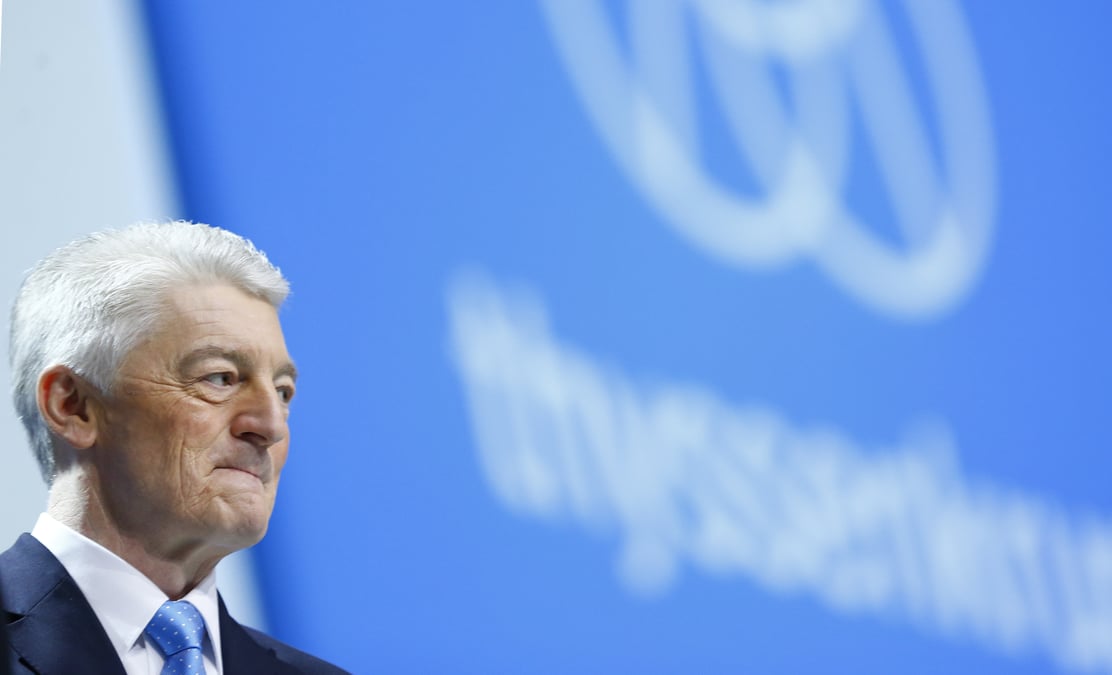 Thyssenkrupp promet aux actionnaires d'ajuster sa strategie