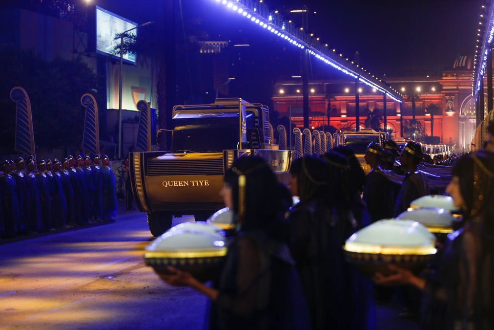Egypte: defile de 22 momies royales au caire