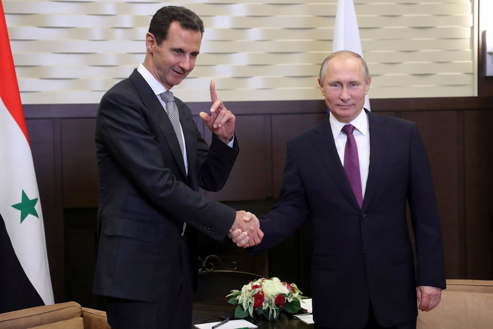 Poutine evoque une "nouvelle etape" politique en syrie