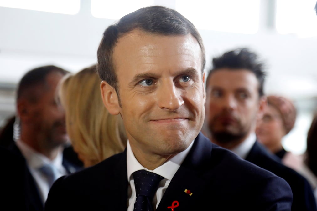 Macron laureat du prix charlemagne pour sa vision europeenne