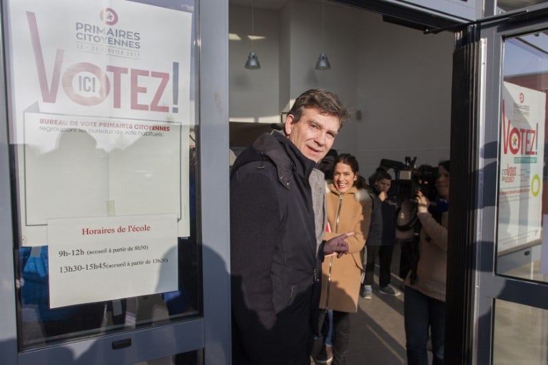 Les francais votent pour la primaire de la gauche