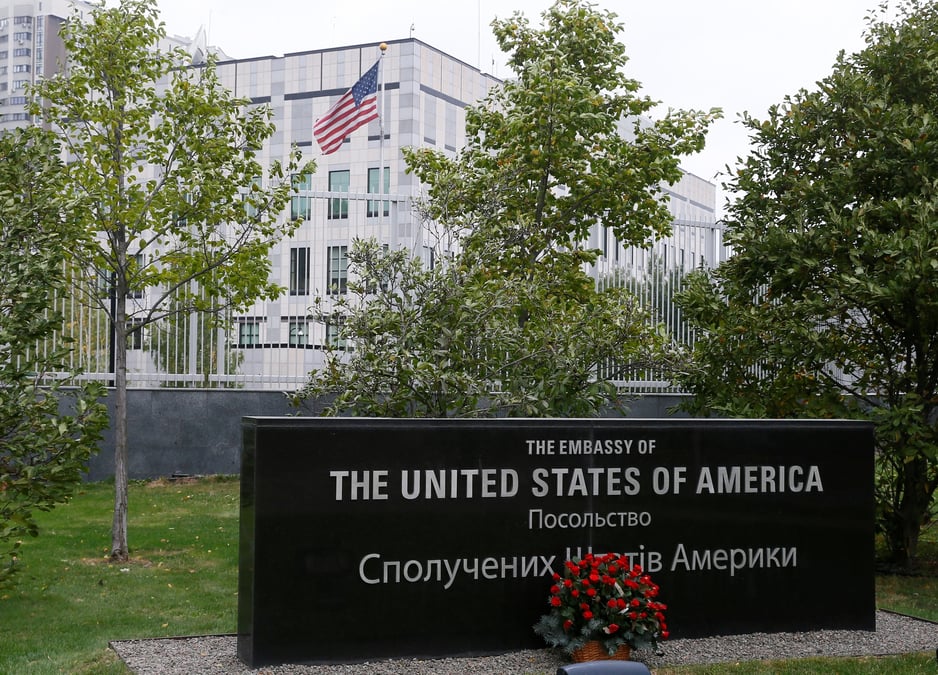 Ukraine: les usa rouvrent leur ambassade a kyiv