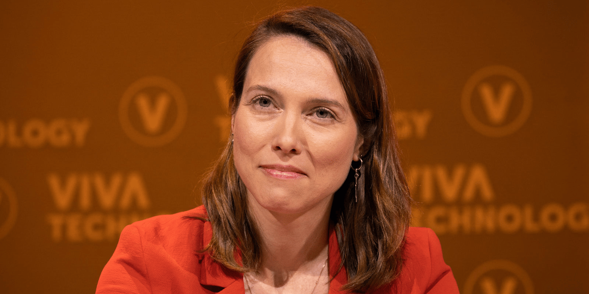 Aliette Mousnier-Lompré, la patronne d'Orange Business.