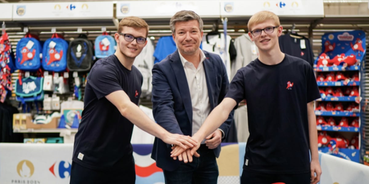 Carrefour se prépare pour les Jeux olympiques