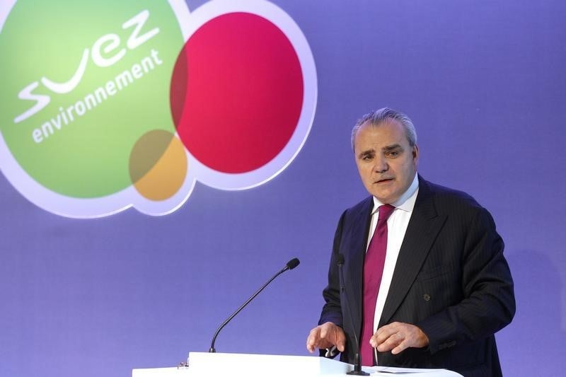 Hausse des resultats de suez environnement en 2014