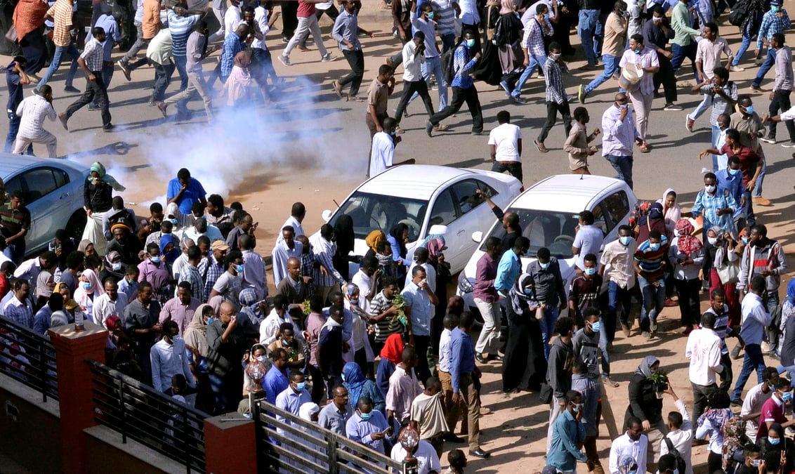 Les manifestations contre bachir se poursuivent a khartoum