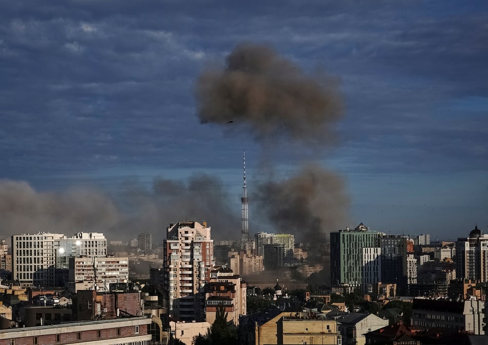 Ukraine: les sirenes d'alerte retentissent a kyiv