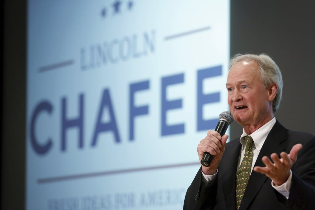 Lincoln chafee candidat a la primaire democrate pour 2016