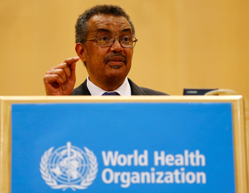 Tedros premier africain elu a la tete de l'oms
