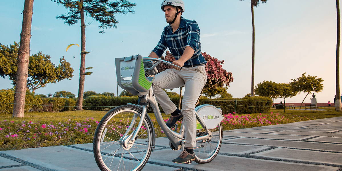L'un des 500 vélos déployés par Smoove à Lima, le 1er marché remporté par la PME en Amérique du Sud