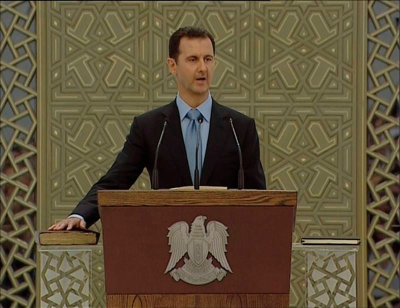 Bachar al Assad a prêté serment pour un nouveau septennat