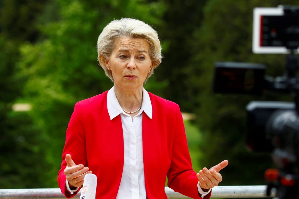 Von der leyen doute d'un accord sur le petrole russe lors du conseil europeen