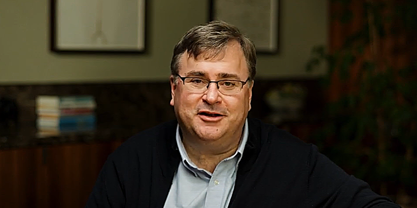 L'investisseur et cofondateur de LinkedIn, Reid Hoffman.