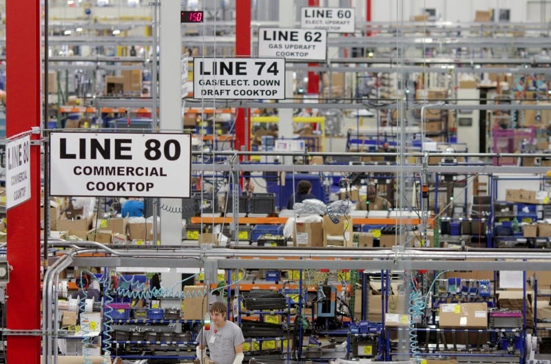 Forte hausse de la production manufacturière américaine en mai