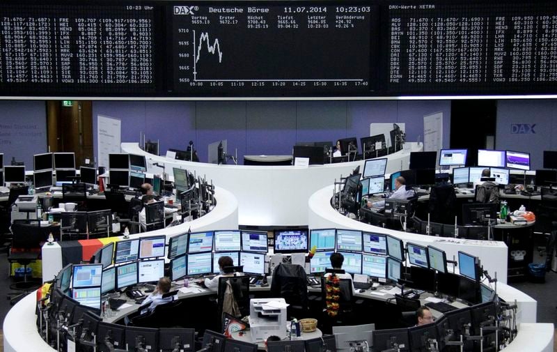 Les Bourses européennes dans le vert à la mi-journée