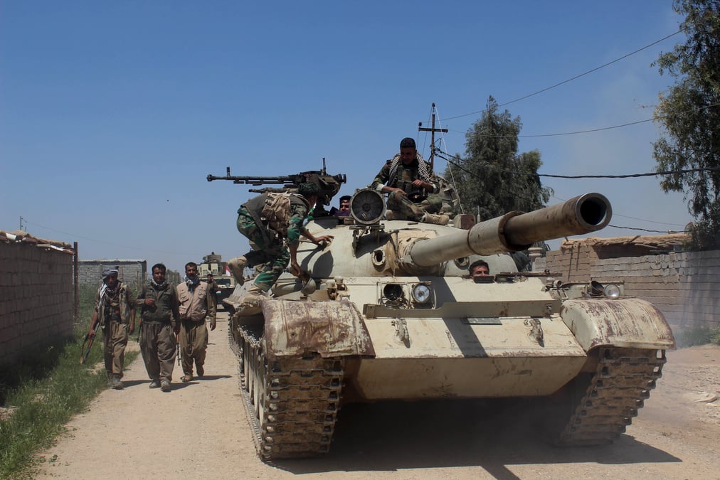 Les peshmergas etendent leur controle autour de kirkouk