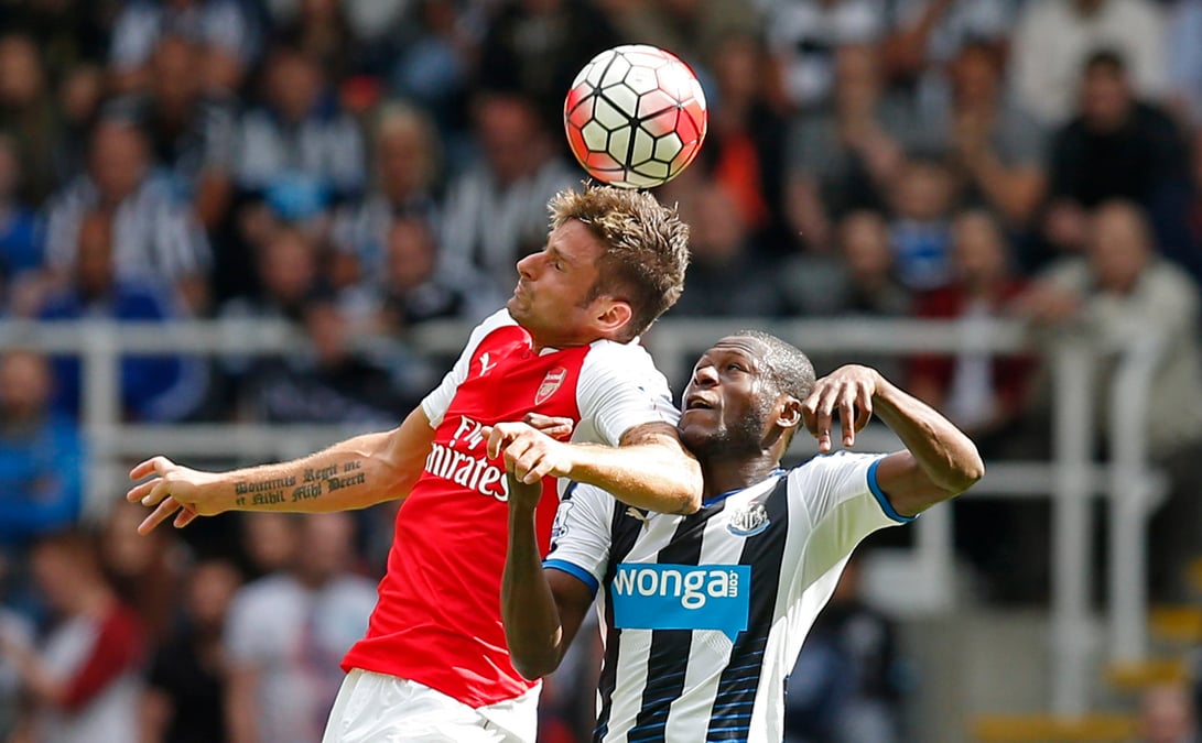 Arsenal l'emporte au forceps a st james park