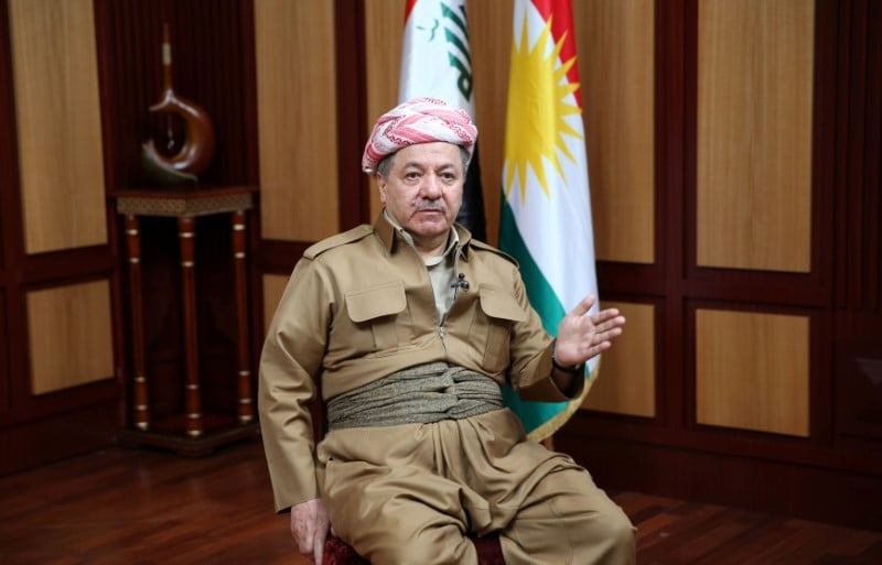 Massoud barzani confirme son intention de demissionner le 1/11