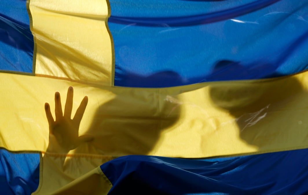 Suède, flag