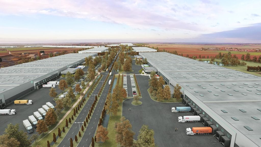 L'ancienne base aérienne 103 de Cambrai-Epinoy est devenue une grande plateforme logistique.