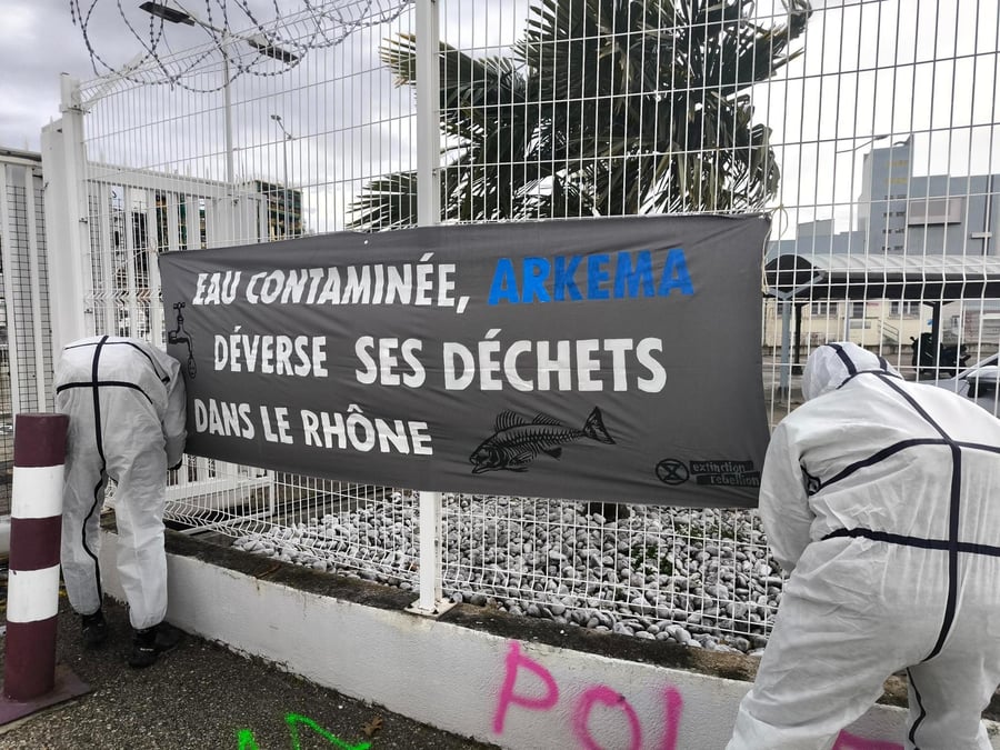 Des perquisitions sont en cours sur plusieurs sites de l'industriel Arkema, notamment à Pierre-Bénite au sud de Lyon et au siège francilien de Colombes (photo d'archives).