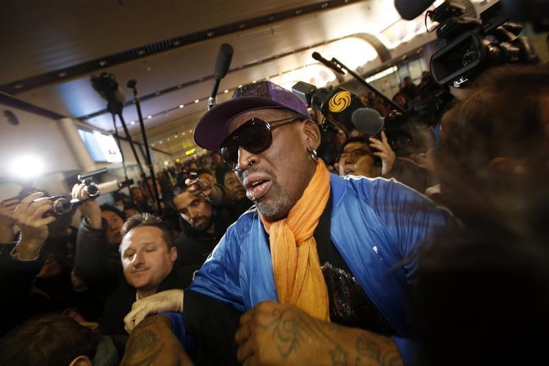 Rodman en désintoxication après son retour de Corée du Nord