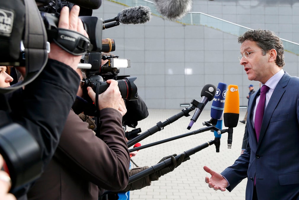 Premiere confrontation directe pour la grece a l'eurogroupe