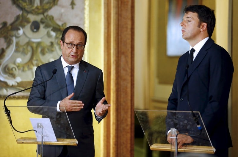 Francois hollande estime que l'ue ne doit pas en finir avec schengen