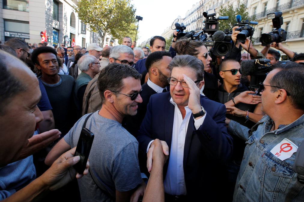 Melenchon incarne le mieux l'avenir de la gauche, selon un sondage bva