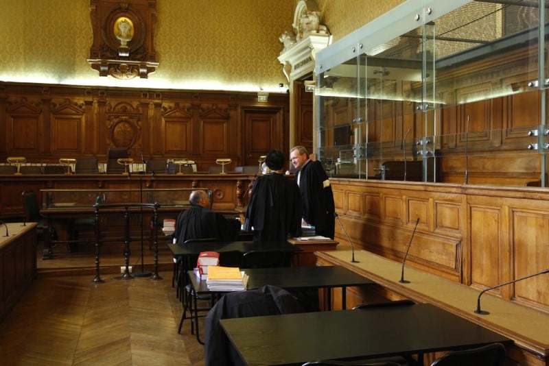 Des avocats font greve pour defendre les cours d'appel